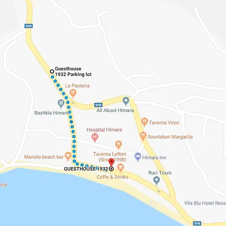 Luxury Seafront 1932 Himare Bed & Breakfast 4*